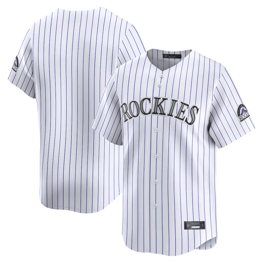 Friene C.Rockies ## Rockies Blank Player White Limited Home Stitched Jerseys