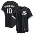 My Store C.White Sox #10 Chase Meidroth Player Black Spring Training Game Stitched Jerseys