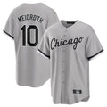 My Store C.White Sox #10 Chase Meidroth Player Gray Home Game Stitched Jerseys