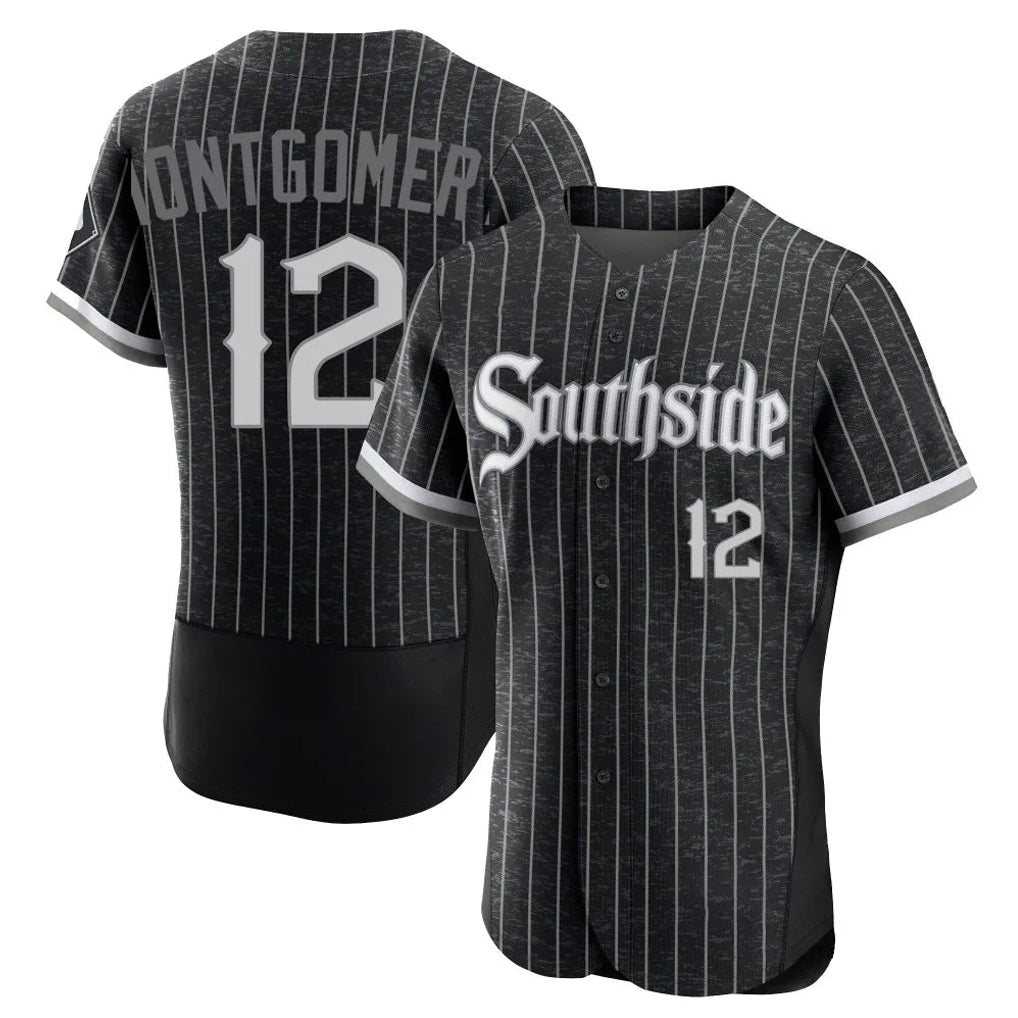 My Store C.White Sox #12 Colson Montgomery Player Black City Connect Limited Elite Home Stitched Jerseys