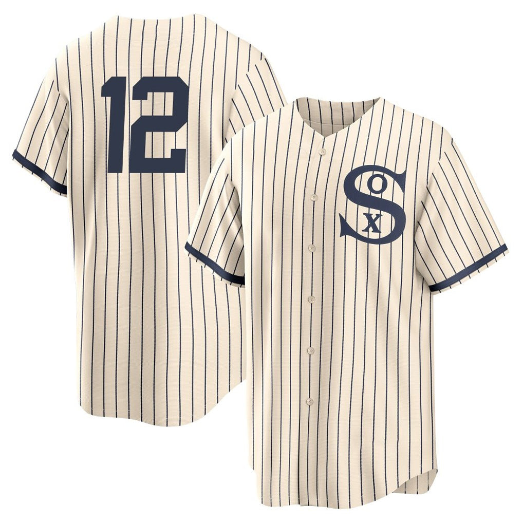 My Store C.White Sox #12 Colson Montgomery Player Cream Field of Dreams Home Game Stitched Jerseys