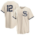 My Store C.White Sox #12 Colson Montgomery Player Cream Field of Dreams Home Game Stitched Jerseys