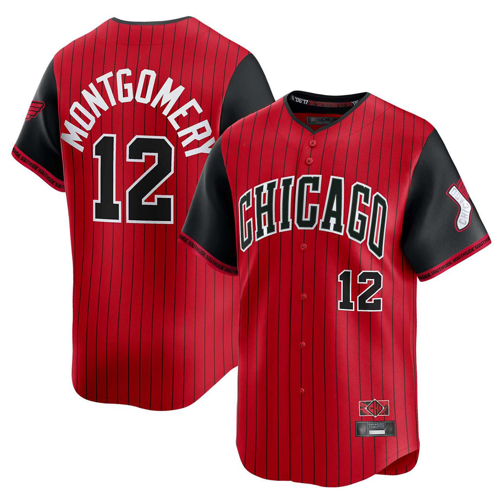 My Store C.White Sox #12 Colson Montgomery Player Red City Connect Limited Home Stitched Jerseys