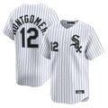 My Store C.White Sox #12 Colson Montgomery Player White Stripe Limited Home Stitched Jerseys