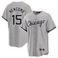 My Store C.White Sox #15 Sean Newcomb Player Gray Home Game Stitched Jerseys