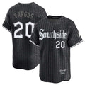 My Store C.White Sox #20 Miguel Vargas Player Black City Connect Limited Home Stitched Jerseys