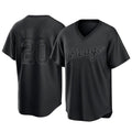 My Store C.White Sox #20 Miguel Vargas Player Black T-shirt Home Game Stitched Jerseys