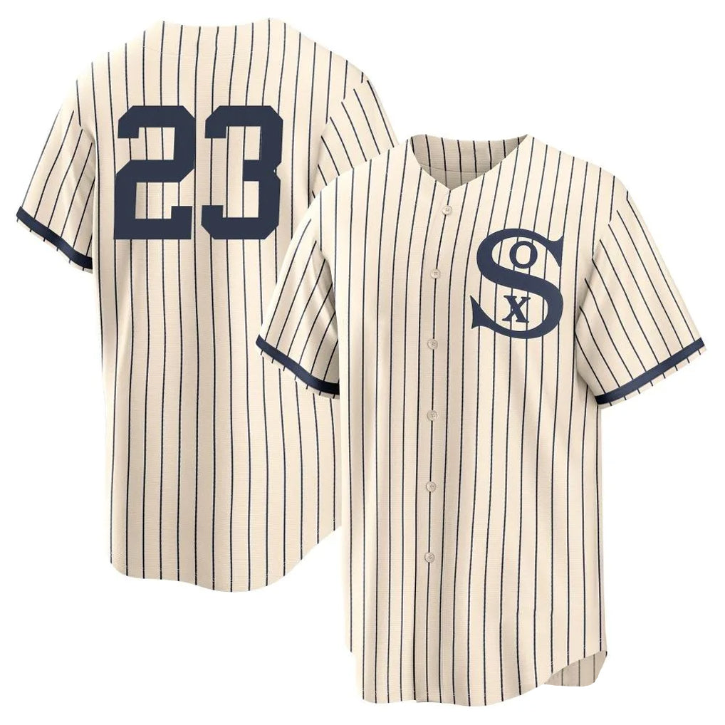 My Store C.White Sox #23 Andrew Benintendi Player Cream Field of Dreams Home Game Stitched Jerseys