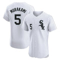 My Store C.White Sox #5 Munetaka Murakami Player White Stripe Limited Elite Home Stitched Jerseys
