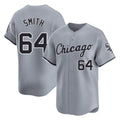 My Store C.White Sox #64 Shane Smith Player Gray Road Limited Home Stitched Jerseys