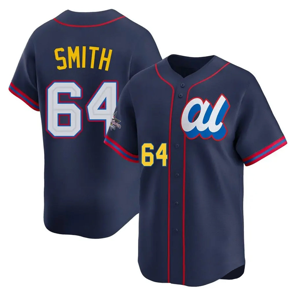 My Store C.White Sox #64 Shane Smith Player Navy Limited American League All-Star Edition Stitched Jerseys