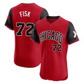 My Store C.White Sox #72 Carlton Fisk Player Red City Connect Limited Elite Home Stitched Jerseys