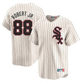 My Store C.White Sox #88 Luis Robert Jr Player Cream Cooperstown Collection Limited Home Stitched Jerseys