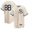 My Store C.White Sox #88 Luis Robert Jr Player Cream Field of Dreams Home Game Stitched Jerseys