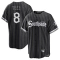 My Store C.White Sox #8 Kyle Teel Player Black City Connect Home Game Stitched Jerseys