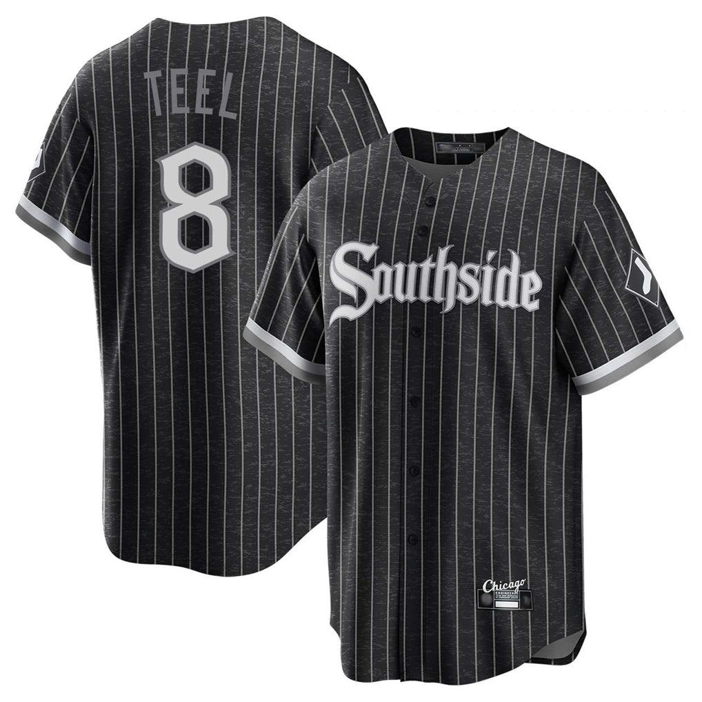 My Store C.White Sox #8 Kyle Teel Player Black City Connect Home Game Stitched Jerseys