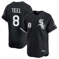 My Store C.White Sox #8 Kyle Teel Player Black Limited Home Stitched Jerseys