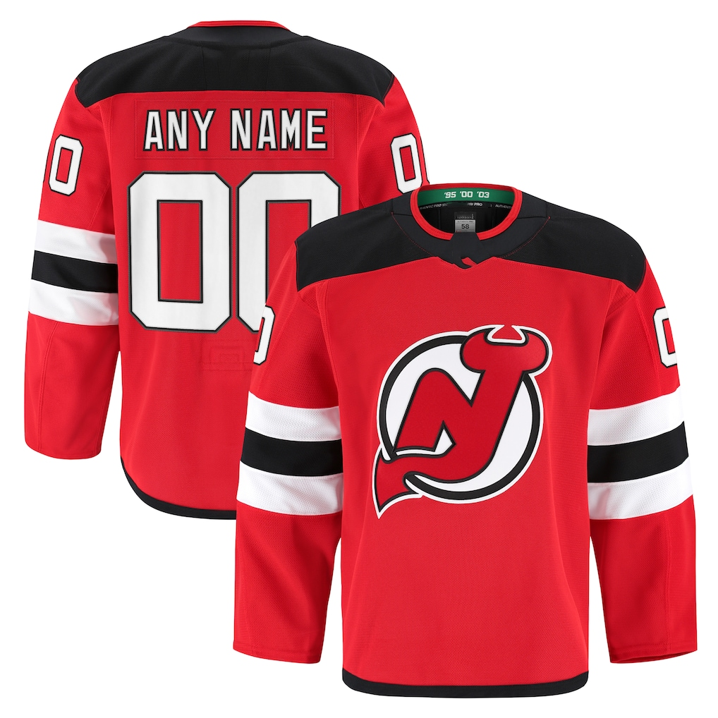 Friene Cheap NJ.Devils Red Home Authentic Pro Jerseys
