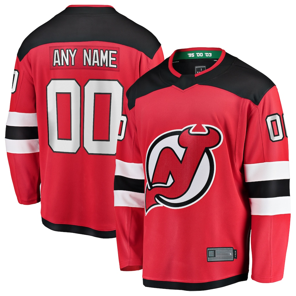 Friene Cheap NJ.Devils Red Home Breakaway Jerseys