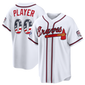 Friene Custom A.Braves 2026 All-Star Edition Stars & Stripes White Stadium Jerseys