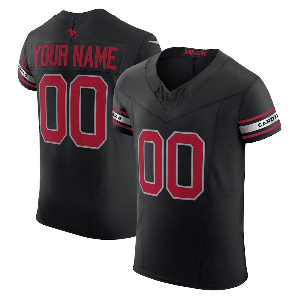 Friene Custom A.Cardinals Black Vapor F.U.S.E. Elite Stitched Jerseys