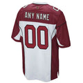 Friene Custom A.Cardinals White-Red Game Stitched Jerseys
