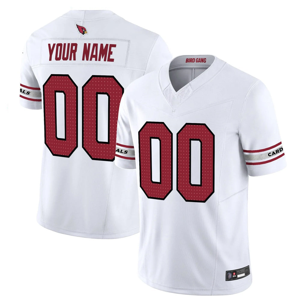 Friene Custom A.Cardinals White Vapor F.U.S.E. Limited Home Game Stitched Jerseys