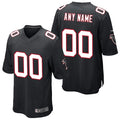 Friene Custom A.Falcons Black Alternate Game Stitched Jerseys