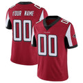 Friene Custom A.Falcons Red Color Vapor Untouchable Limited Home Game Any Name & Numbers Stitched Jerseys