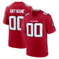 Friene Custom A.Falcons Red Game Stitched Jerseys