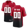 Friene Custom A.Falcons Red Replica Home Game Stitched Jerseys