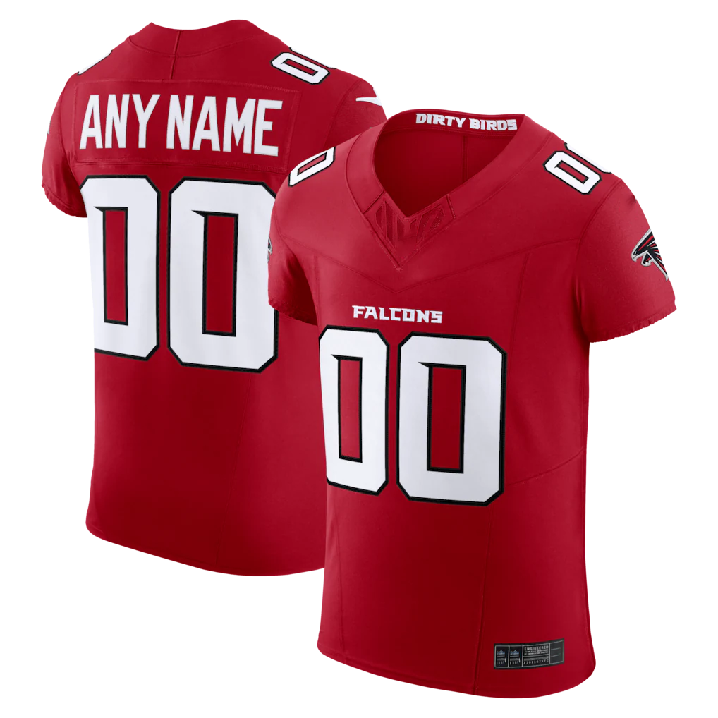 Friene Custom  A.Falcons Red Vapor F.U.S.E. Elite Stitched Jerseys