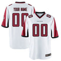 Friene Custom A.Falcons White Game Stitched Jerseys