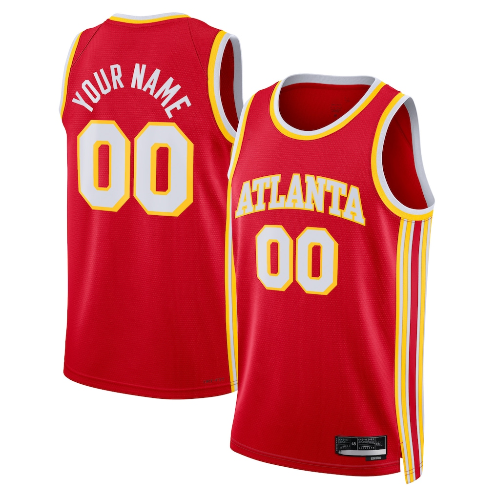 Friene Custom A.Hawks Red Swingman Jerseys - Icon Edition