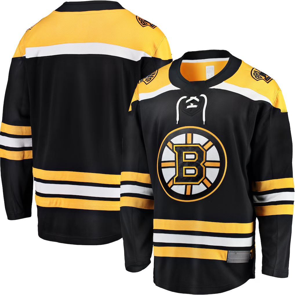 Friene Custom B.Bruins Black Home Premium Stitched Jersey