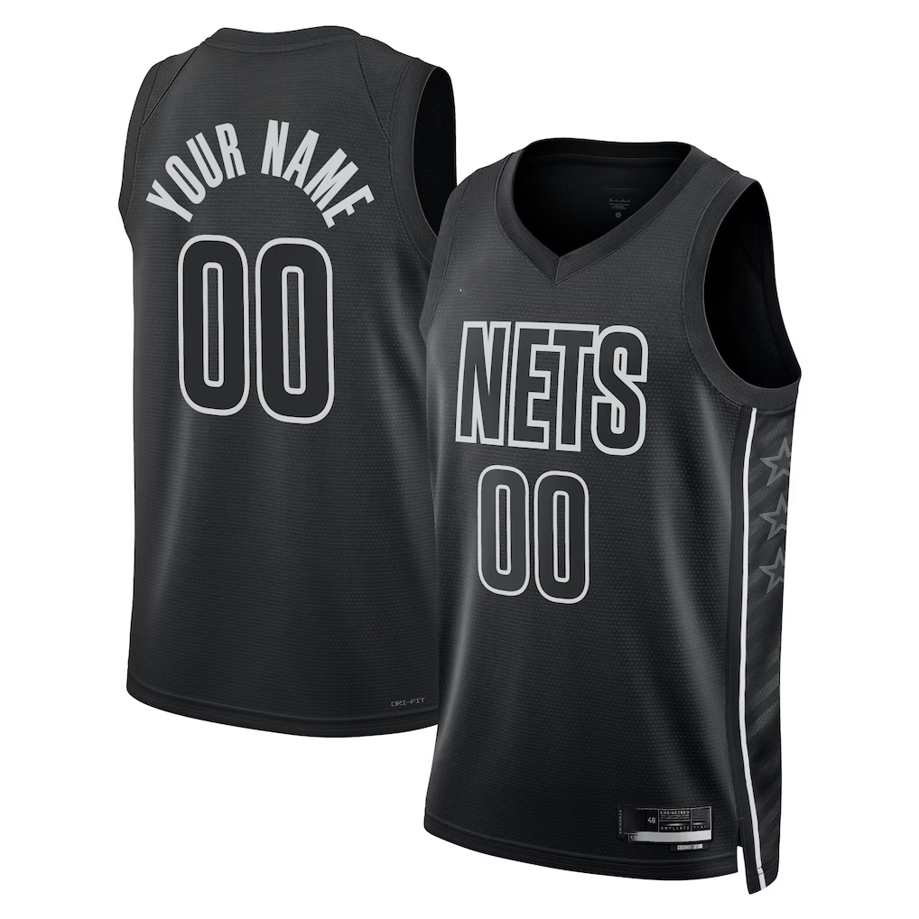 Friene Custom B.Nets Black 202223 Swingman Jerseys - Statement Edition