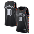 Friene Custom B.Nets Black 202526 City Edition Swingman Jerseys