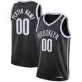 Friene Custom B.Nets Black Swingman Custom Jerseys - Icon Edition