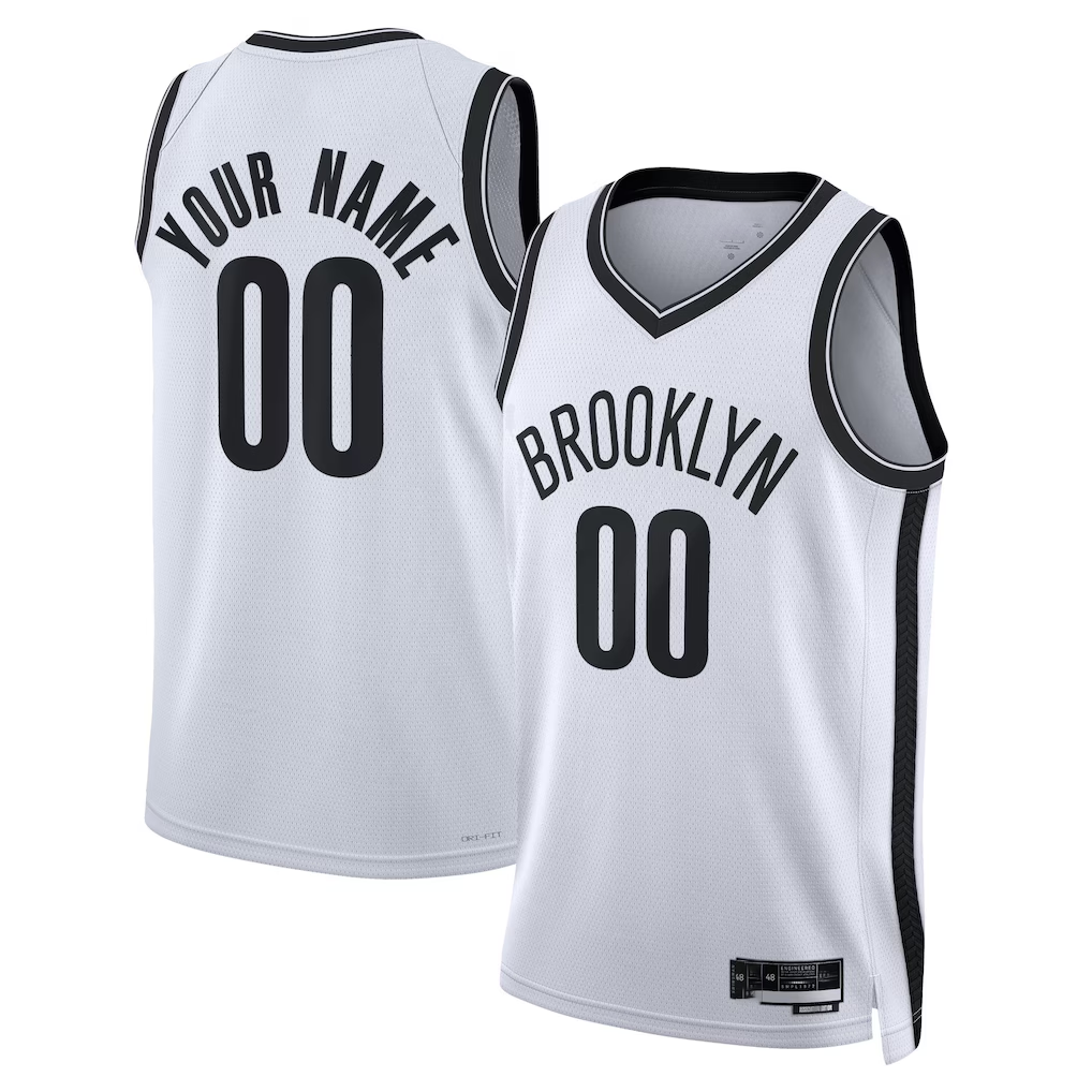 Friene Custom B.Nets White Swingman Jerseys - Association Edition