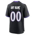 Friene Custom B.Ravens Black Home Game Any Name & Numbers Stitched Jerseys
