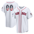 Friene Custom B.Red Sox 2026 All-Star Edition Stars & Stripes White Stadium Jerseys