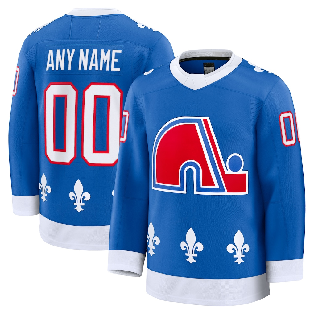 Friene Custom C.Avalanche Blue Alternate Heritage Premium Jerseys