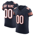 Friene Custom C.Bears Navy Vapor F.U.S.E. Elite  Stitched Jerseys