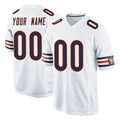 Friene Custom C.Bears White Home Game Any Name & Numbers Stitched Jerseys