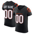 Friene Custom C.Bengals Black Team Vapor F.U.S.E. Elite Stitched Jerseys