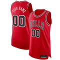 Friene Custom C.Bulls Red Authentic Jerseys - Icon Edition