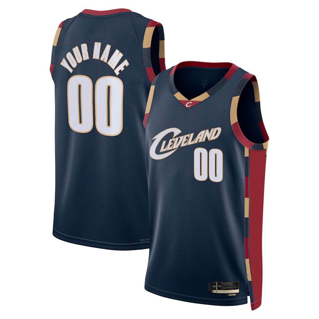 Friene Custom C.Cavaliers Navy Swingman Jerseys - Classic Edition