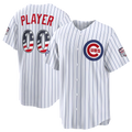 Friene Custom C.Cubs 2026 All-Star Edition Stars & Stripes White Stadium Jerseys