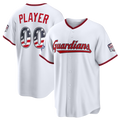 Friene Custom C.Guardians 2026 All-Star Edition Stars & Stripes White Stadium Jerseys