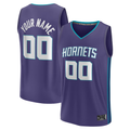 Friene Custom C.Hornets Purple Fast Break Jerseys - Statement Edition